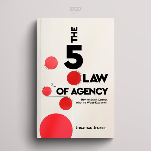 Black design with the title 'The Five Law of Agency'