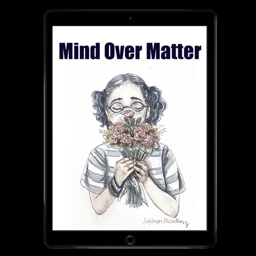 Hand-painted artwork with the title 'Hand-painted watercolour illustrations'