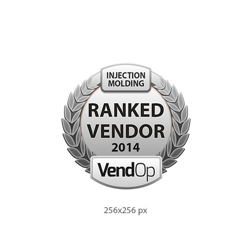 Medal design with the title 'Create best rated vendor icons for website'