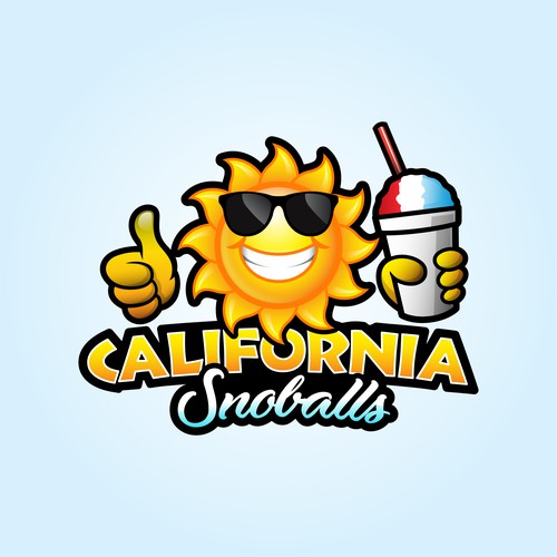 Summer logo with the title 'California Snoballs.'