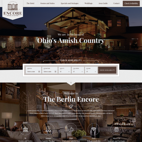 Illustrator website with the title 'Berlin Encore'