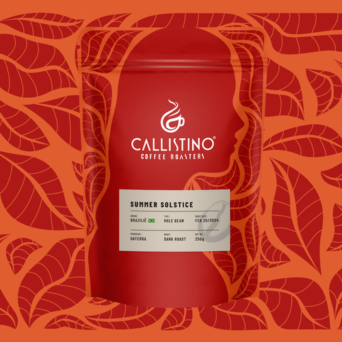 Shop packaging with the title 'coffee packaging'
