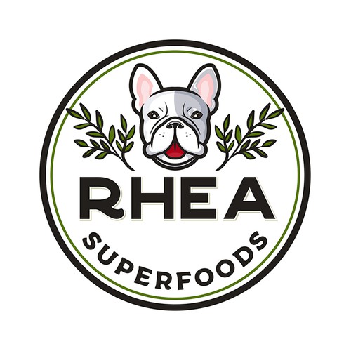 Organic food logo with the title 'Design a modern, fresh logo for a healthy dog snack start-up'