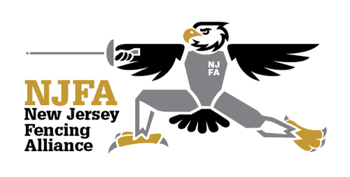 Fencing design with the title 'Fencing Team Logo'