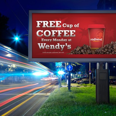 Wendy's Coffee Banner