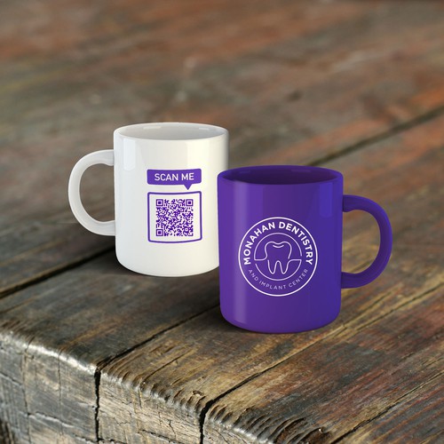 Line drawing design with the title 'Simple and bold logo for Dentistry and Implant Centre'