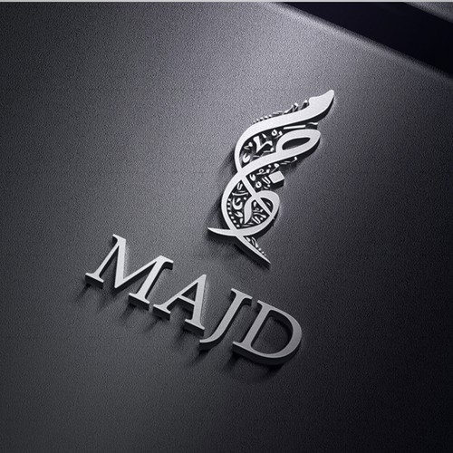 Arabic design with the title 'Arabic Calligraphy'