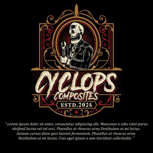Victorian logo with the title 'Cyclops composite'