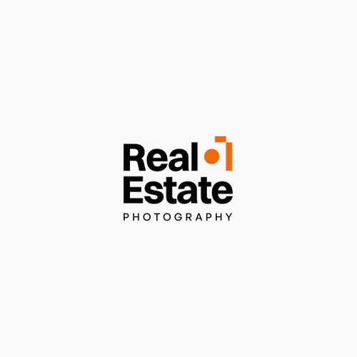 Headshot logo with the title 'Logo for a real estate photography directory'