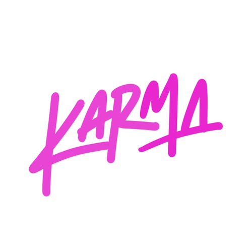 T-shirt with the title 'Karma '