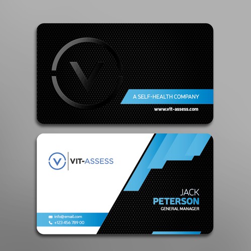 Texture design with the title 'Sleek business card'