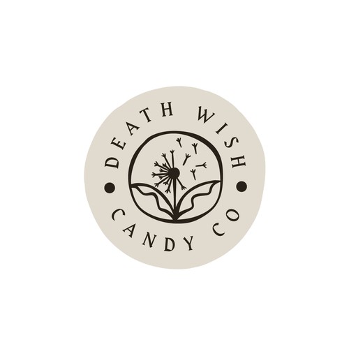 Artisanal design with the title 'Death wish'