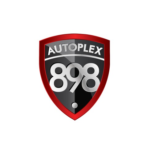 Vehicle design with the title 'Logo design for 898 Autoplex'
