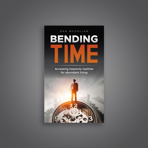 Living design with the title 'Bending Time Cover'