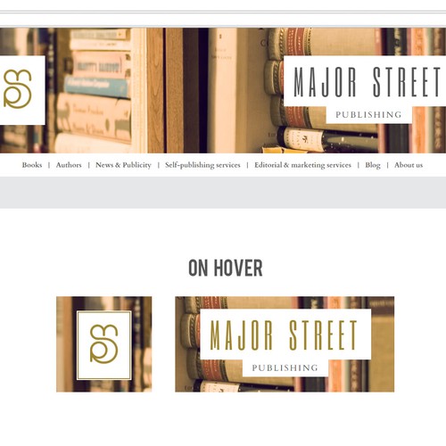 Header design with the title 'Major Street Publishing | Did not win'