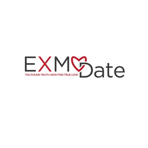 Dating app logo with the title 'ExMo Date'