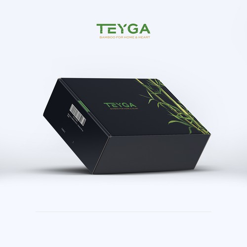 Minimal label with the title 'Package Design for Amazon Product'