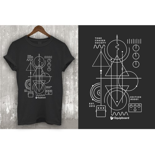 Festival t-shirt with the title 'Equipboard - Lowkey Load'