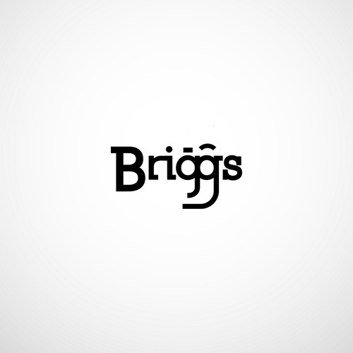 Adobe templates logo with the title 'Briggs logo'