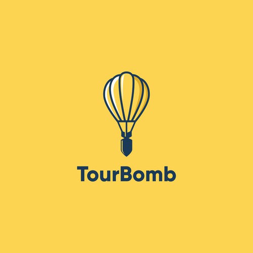Tour logo with the title 'TourBomb'