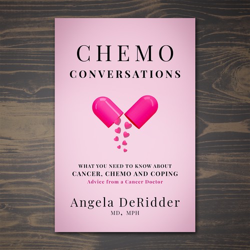 Health book cover with the title 'Chemo Conversations'