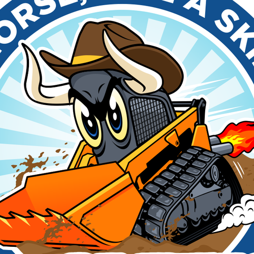 Buffalo logo with the title 'Demolition Cowboys'