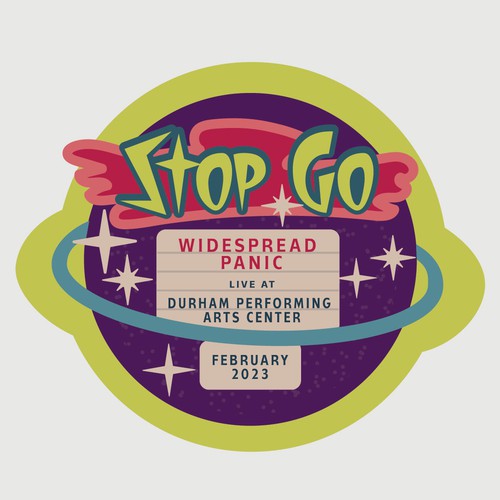 Sticker illustration with the title 'Sticker Design'