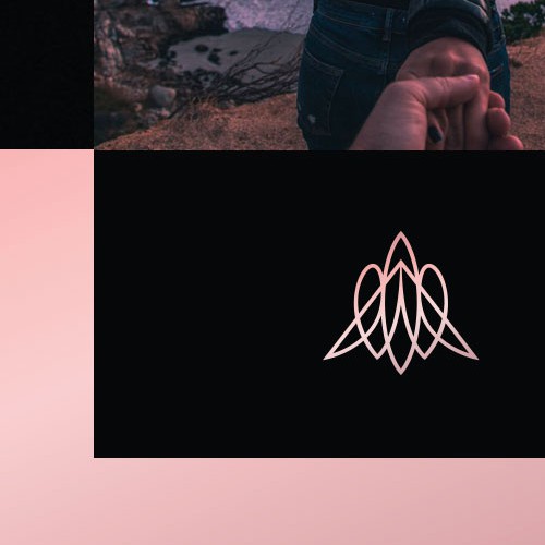 Pink brand with the title 'The Middle Logo'