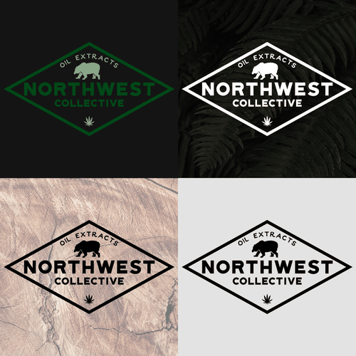 Dispensary logo with the title 'Northwest Collective Oil Extracts'