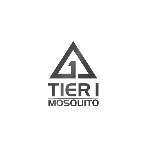 Mosquito design with the title 'Winner Design Logo TIER 1 MOSQUITO'