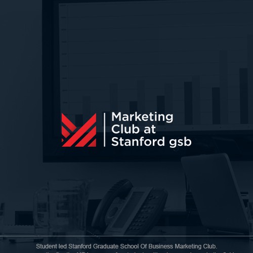 Mature logo with the title 'stanford gsb marketing club'
