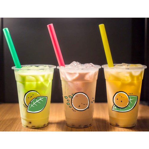 Cute packaging with the title 'pearl & tea leaf'