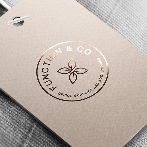 Accessories logo with the title 'Design for a fun and sophisticated office supply and accessory company'