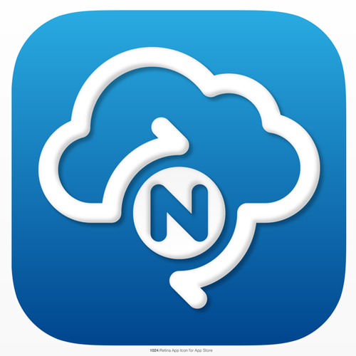 Storage design with the title 'Create an icon for a file browsing iPhone application'