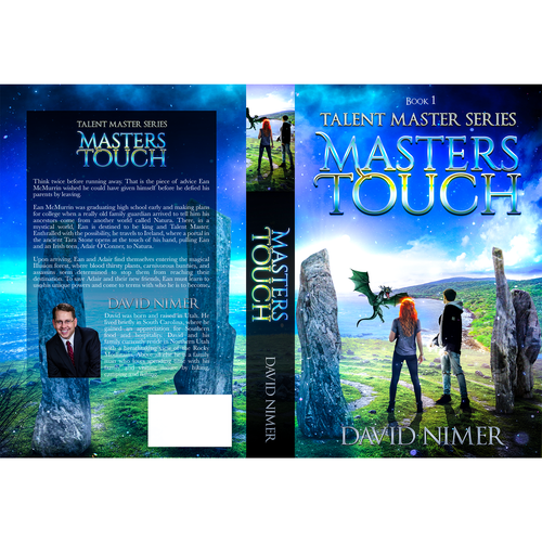 Poster book cover with the title 'Masters Touch - Talent Master Series - Book1'