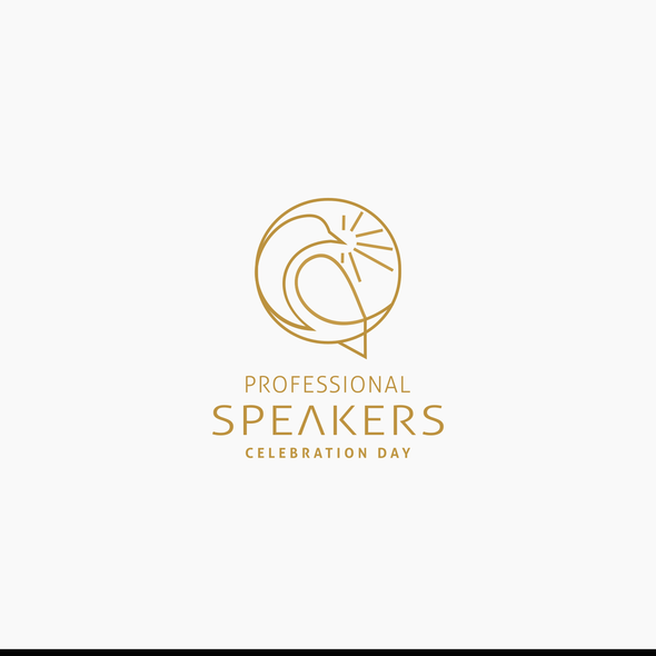Speaker design with the title 'Professional Speakers'