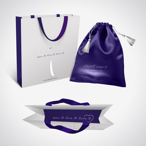 Fashion packaging with the title 'Packaging required for Luxury Handbag Brand such as a BOX or BAG etc'