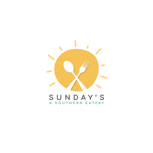 Eatery design with the title 'Logo for Sunday's Eatery'