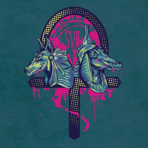 Dog t-shirt with the title 'Egypt goddess'