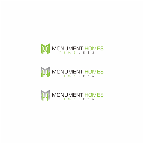Estate brand with the title 'MONUMENT HOMES'