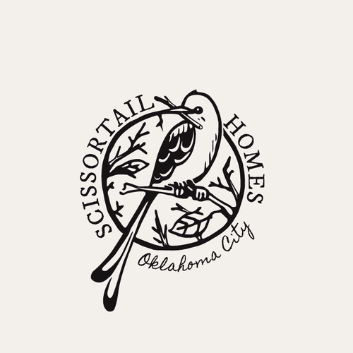 Branch logo with the title 'Logo concept for residential home builder'