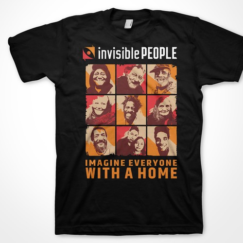 Education t-shirt with the title 'invisible People'