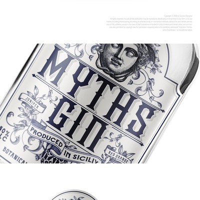 LABEL GIN FROM SICILY