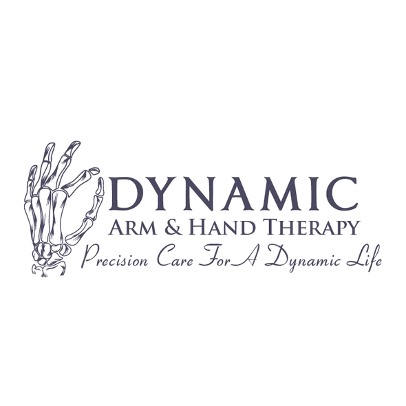 Arm logo with the title 'Dynamic Arm and Hand Therapy Concept'