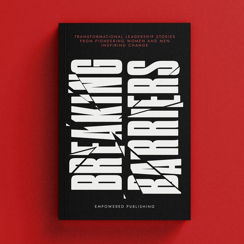 Black and white book cover with the title 'Breaking Barriers'