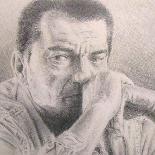 Portrait artwork with the title 'Portrait Illustrations needed for new website'