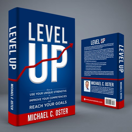 Business book cover with the title 'Level UP'