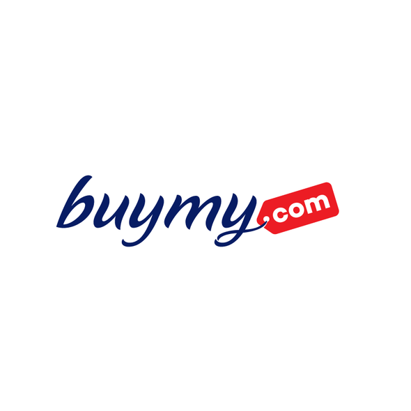 Domain logo with the title 'Logotype for buymy.com'