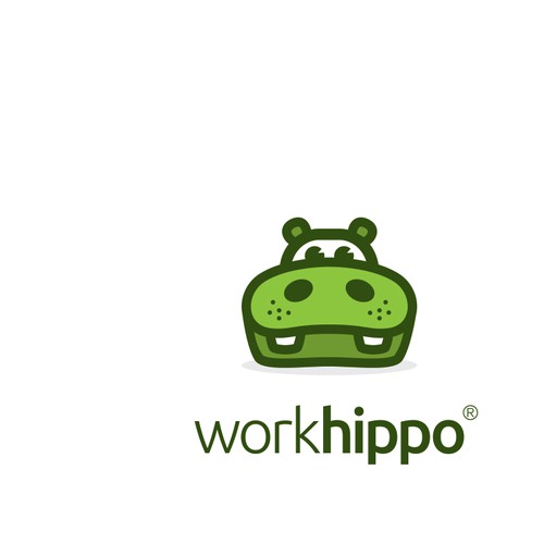 Work design with the title 'Logo design for African tech company WorkHippo'