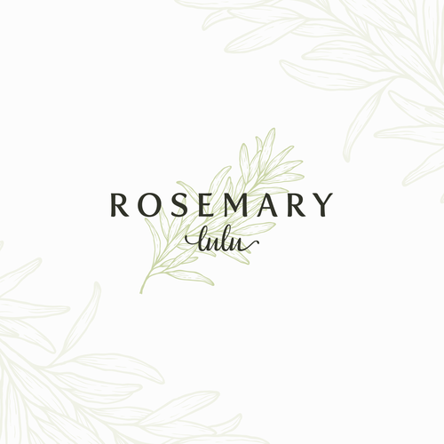 Spa logo with the title 'Rosemary Lulu'